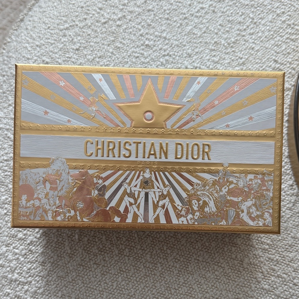 Christian Dior Gold, Silver, Rose Gold and White Accessory Gift Box